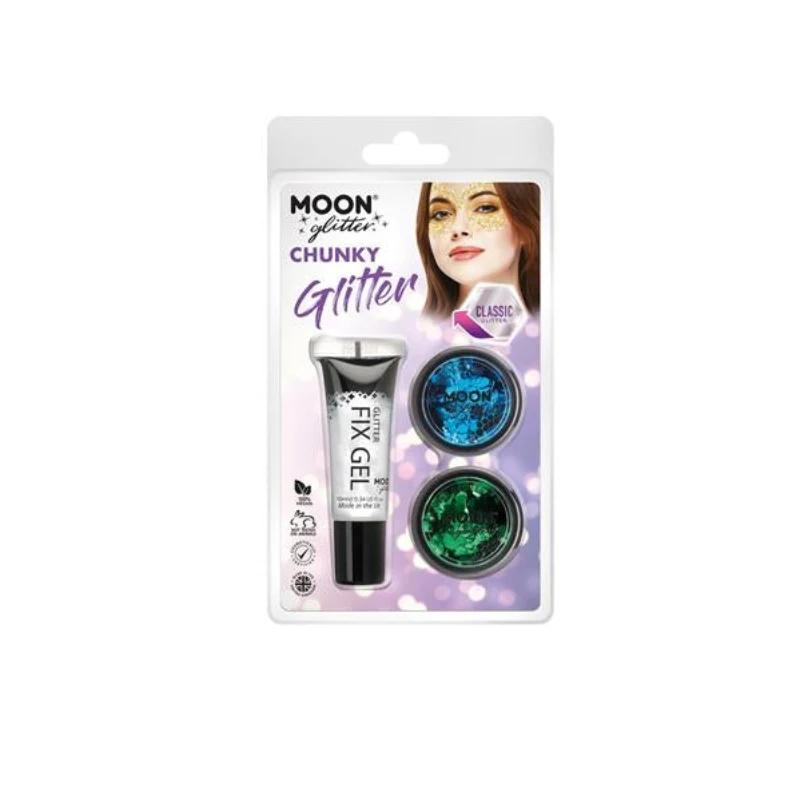 Glitter Chunky Classic Pack Gel