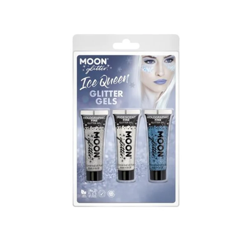 Glitter Gel Chunky 3pk
