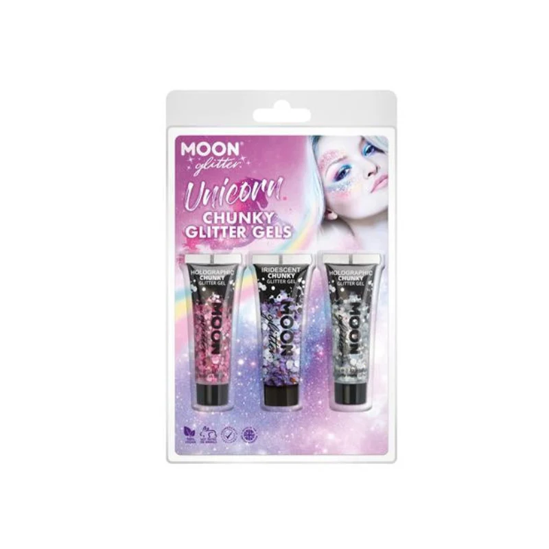 Glitter Gel Chunky 3pk - Image 3