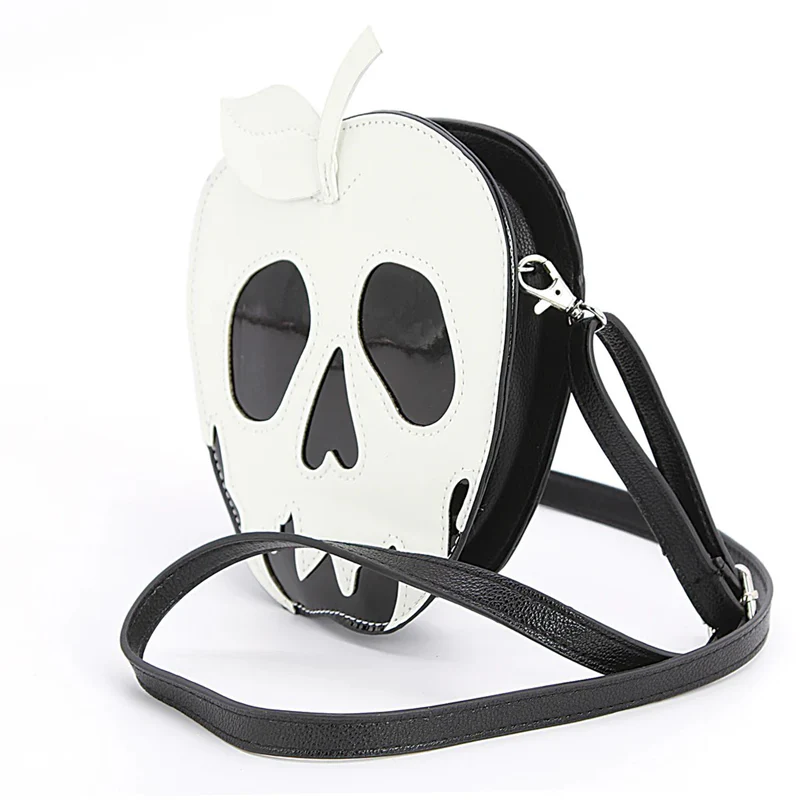 Glow in the Dark Poisoned Apple Crossbody Bag - Image 2