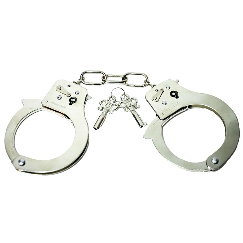 Heavy Duty Metal Trick Handcuffs