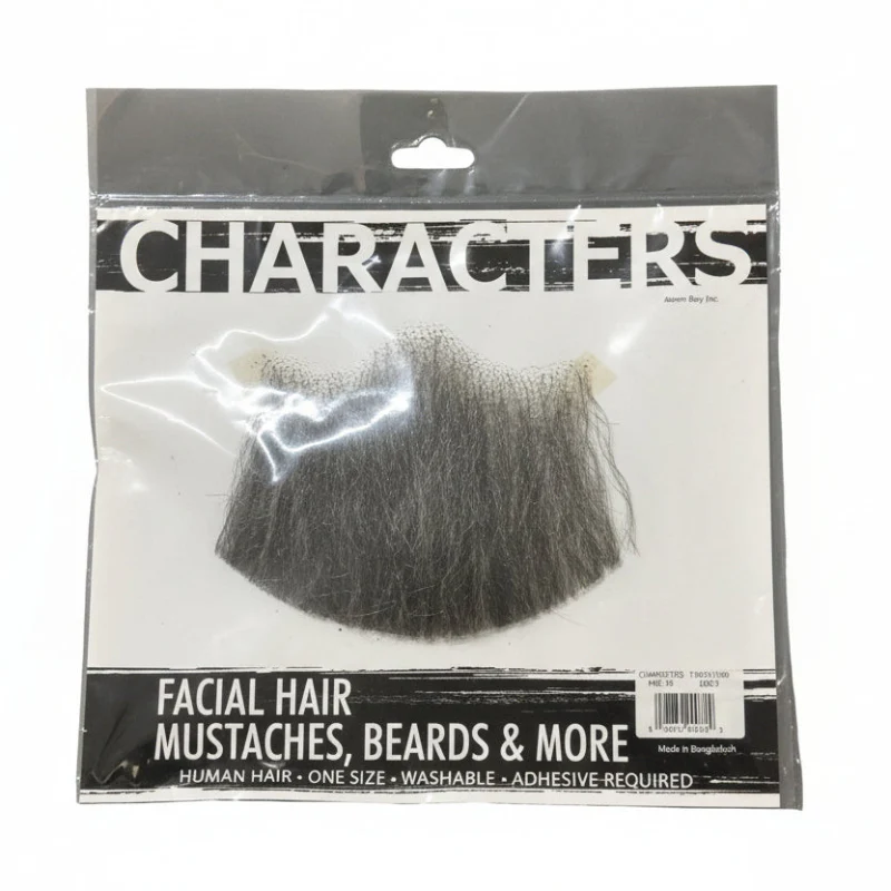 Human Hair 3 Point Beard - Image 3