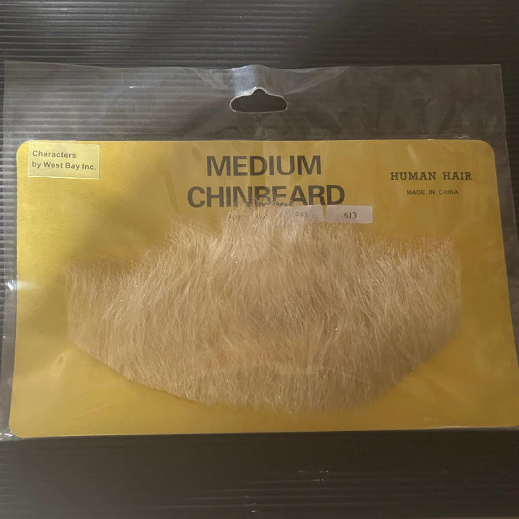 Human Hair 5 Point Beard - Image 3