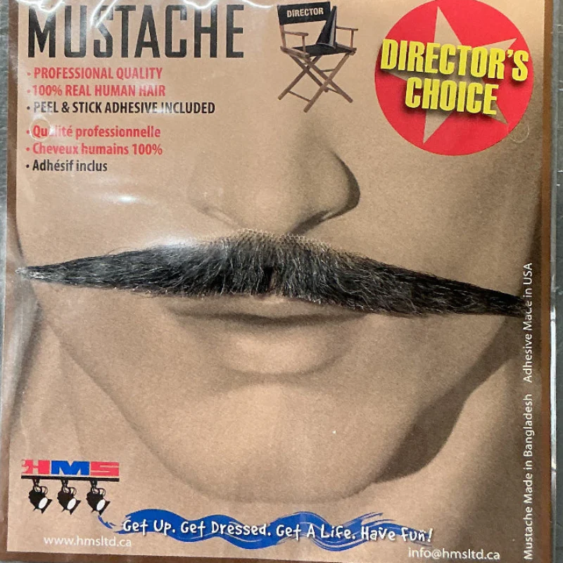Human Hair Mustache Movie Star - Image 2