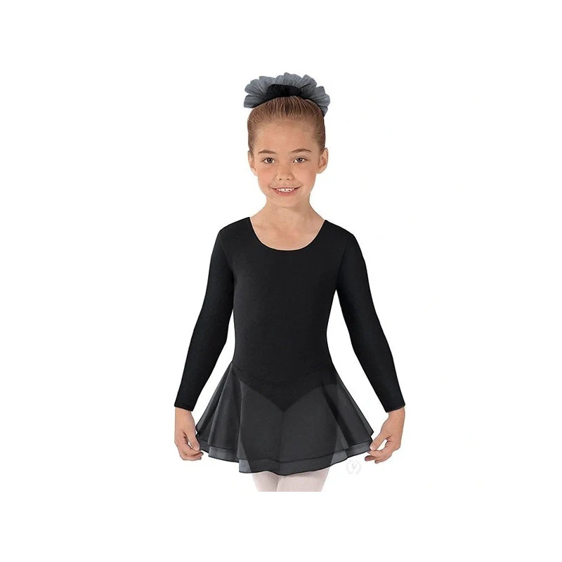 Kids Long Sleeve Dance Dress