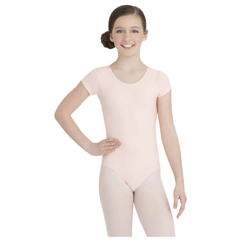 Kids Short Sleeve Leotard Capezio® Style TB132C