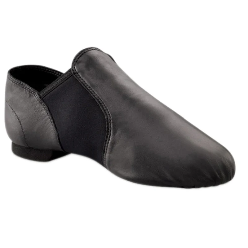 Kids Slip-On Jazz Dance Shoes – Capezio® EJ2C Black - Image 2