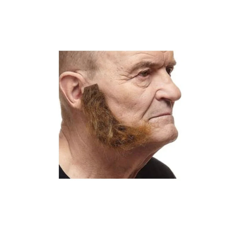 L Shaped Sideburns Mutton Chops - Image 2