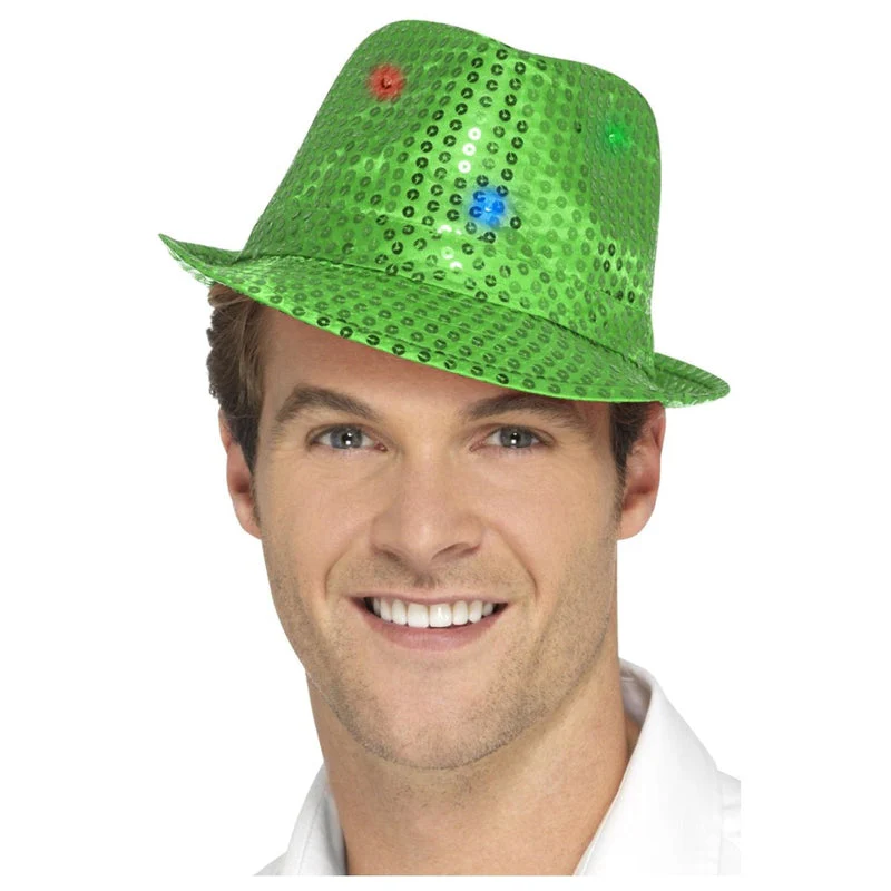 Light Up Sequin Fedora - Image 5