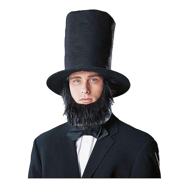 Lincoln Kit Hat with Beard