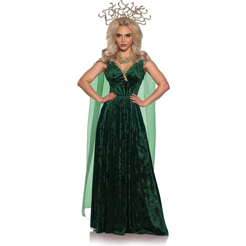 Medusa Snake Goddess 2pc Adult Costume