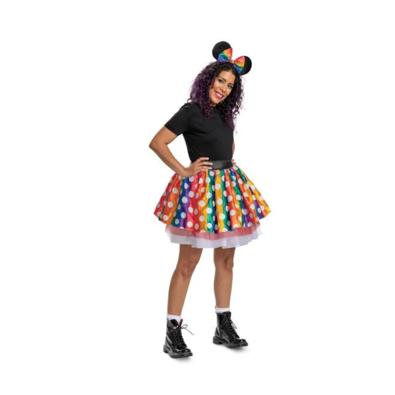 Minnie Mouse 25th Pride Tutu Kit (2pc) Adult