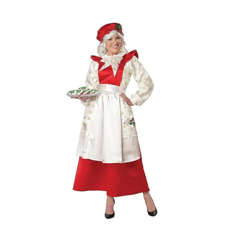 Mrs. Claus Pinafore Dress