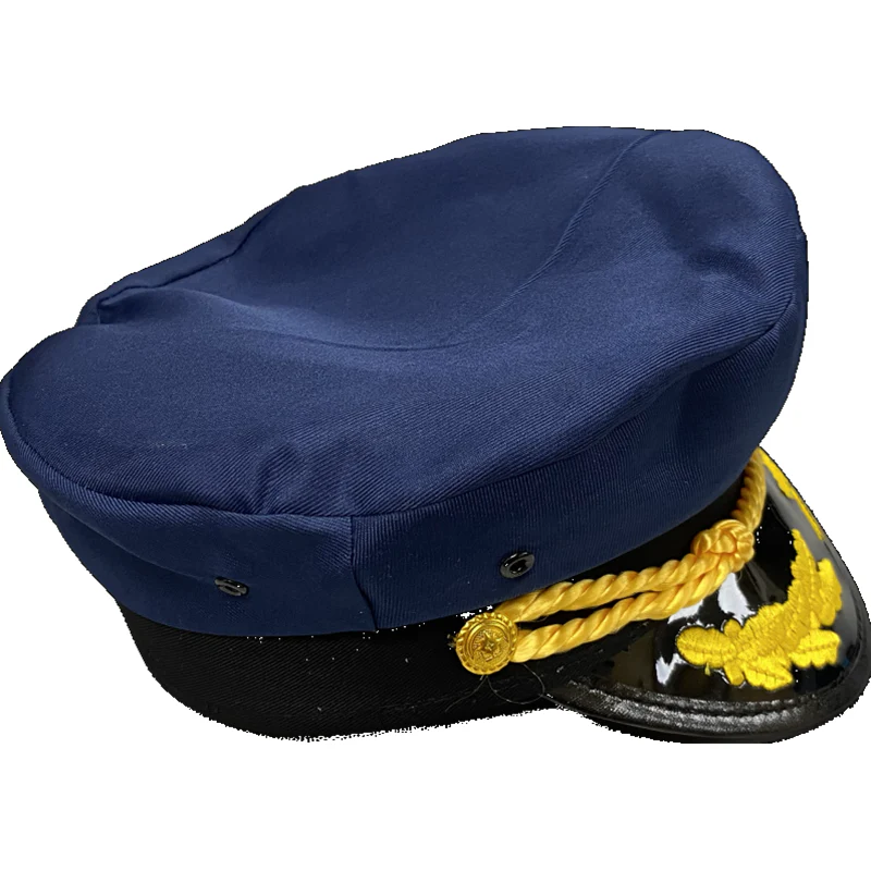 Navy Yacht Captains Hat - Image 2