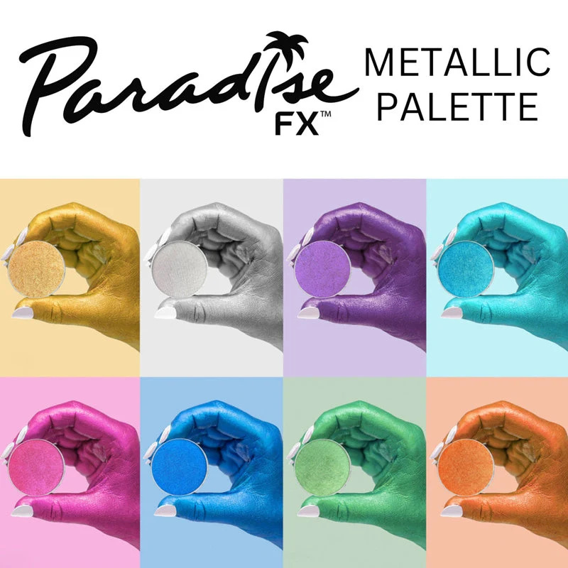 Paradise AQ™ 8 color Metallic Palette - Image 2