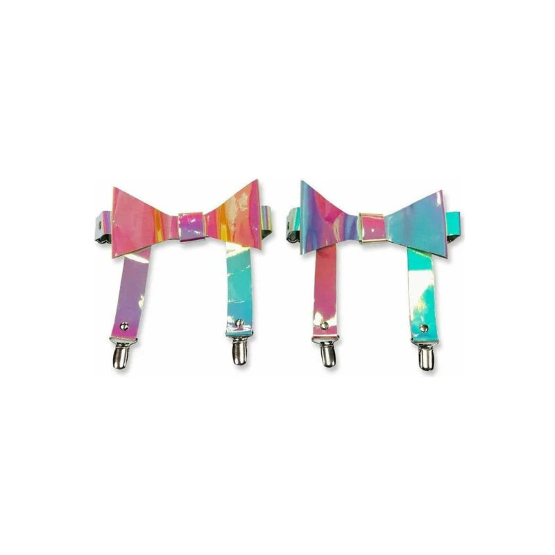 Rainbow Holo Garters