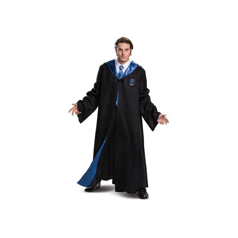 Ravenclaw Robe Deluxe Adult Costume - Image 2
