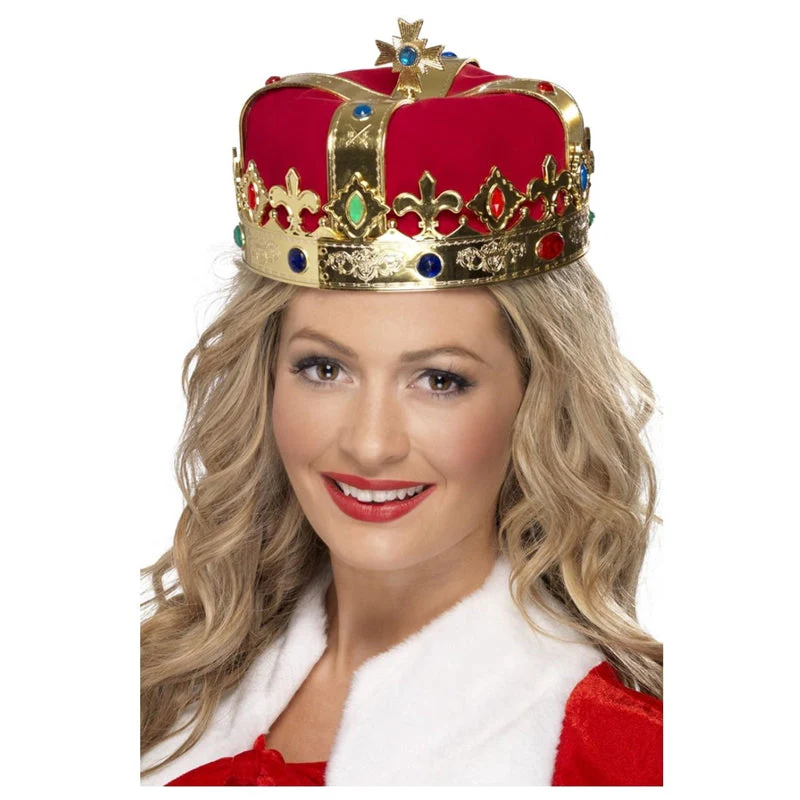 Red & Gold Royal Crown