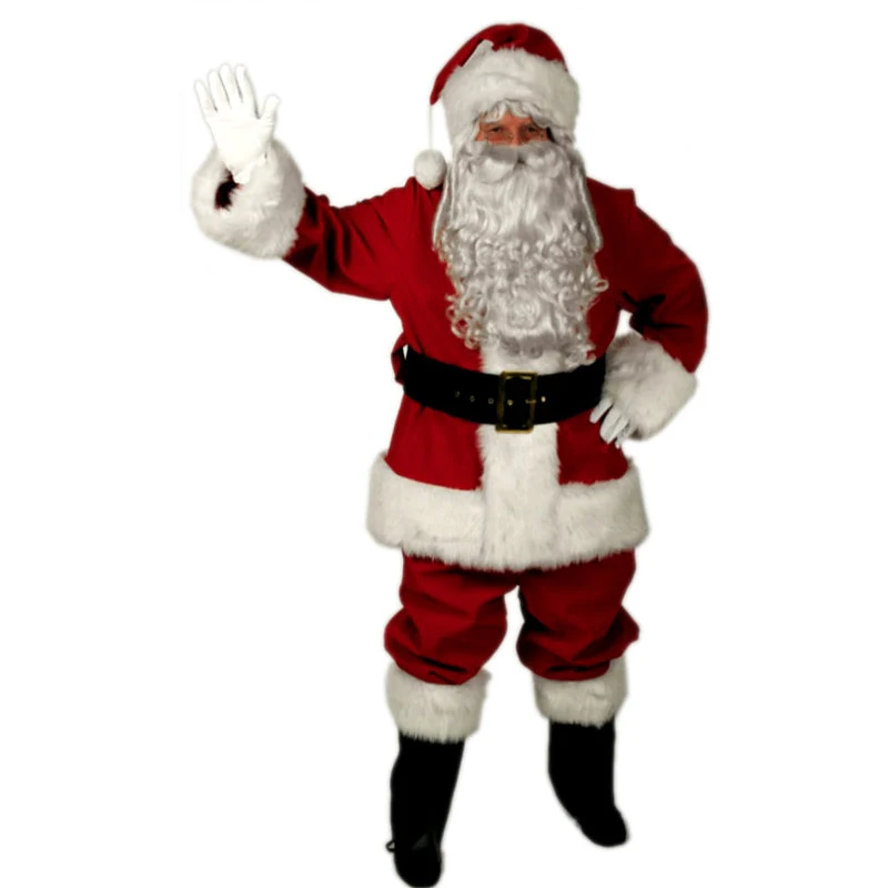 Red Velvet Santa Suit