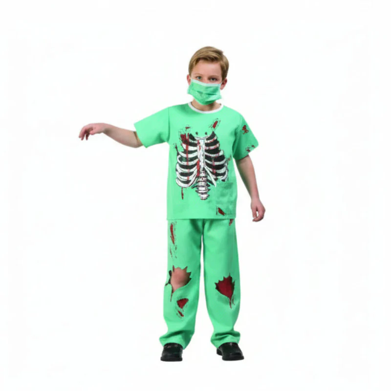 Scary ER Doctor Childs Costume Size Large