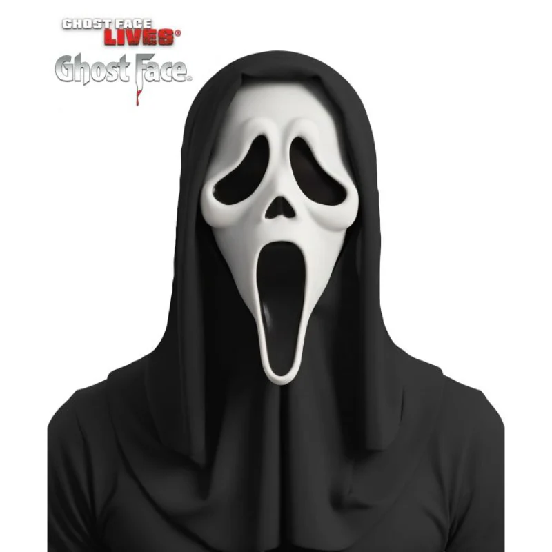 SCREAM! Ghost Mask with Shroud - Image 3