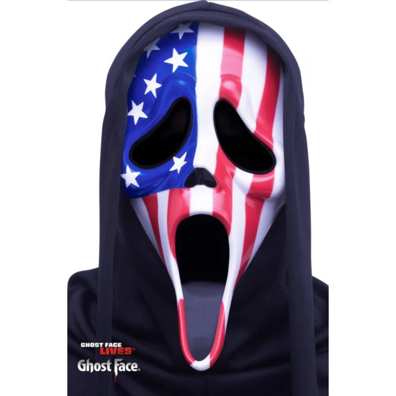 SCREAM! Ghost Mask with Shroud - Image 4