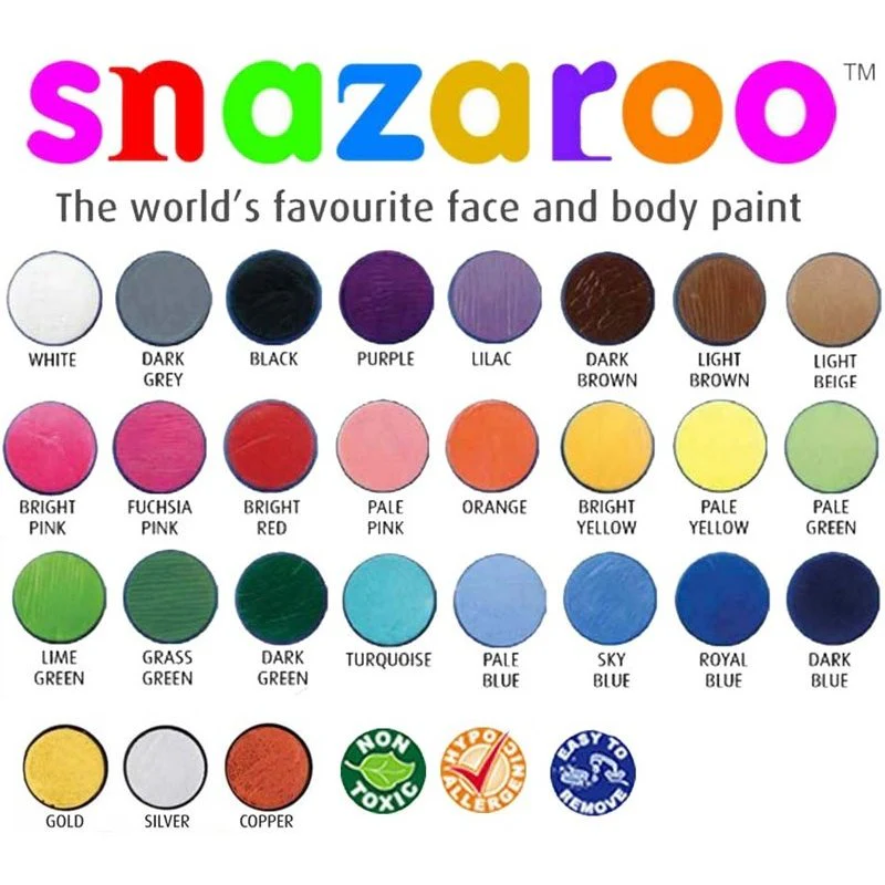 Snazaroo Facepainting Makeup Cups - Image 2