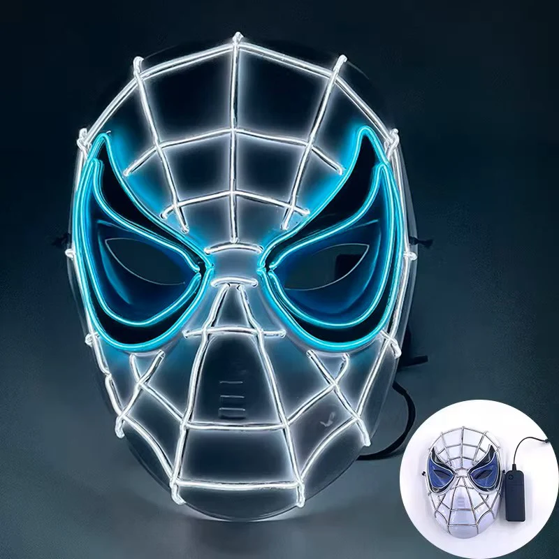 Spider Mask Aqua Neon - Image 2