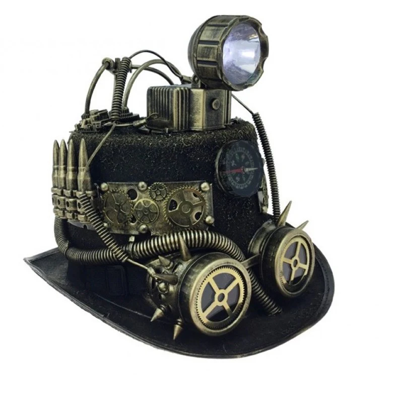 Steampunk Hat with Light