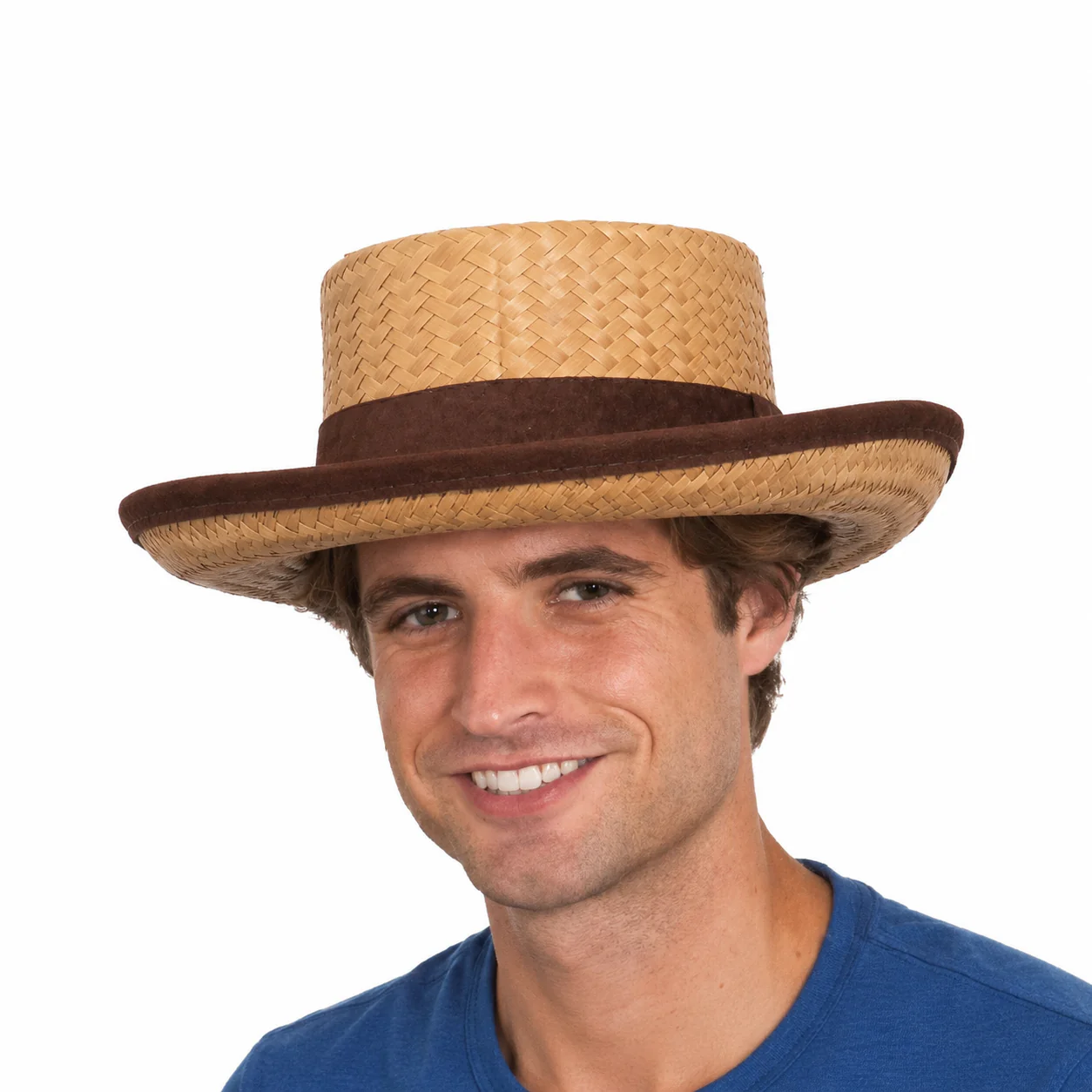 Straw Gambler Hat - Image 2