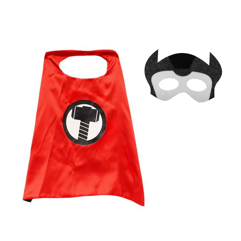 Super Hero Cape with Mask Childs - Image 6