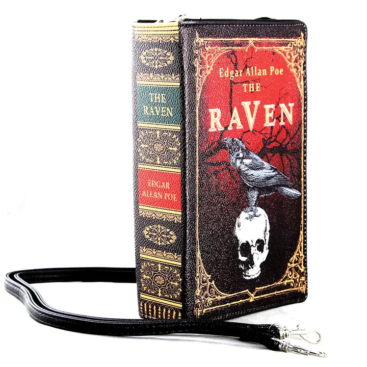 The Raven Vintage Book Clutch Bag - Image 2