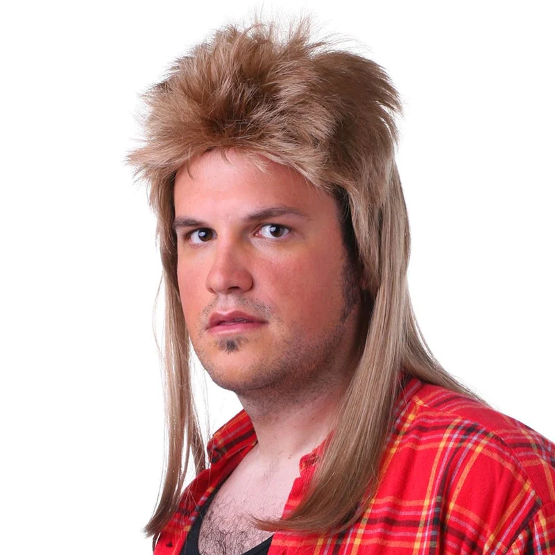 Traditional Mullet Wig - Image 2