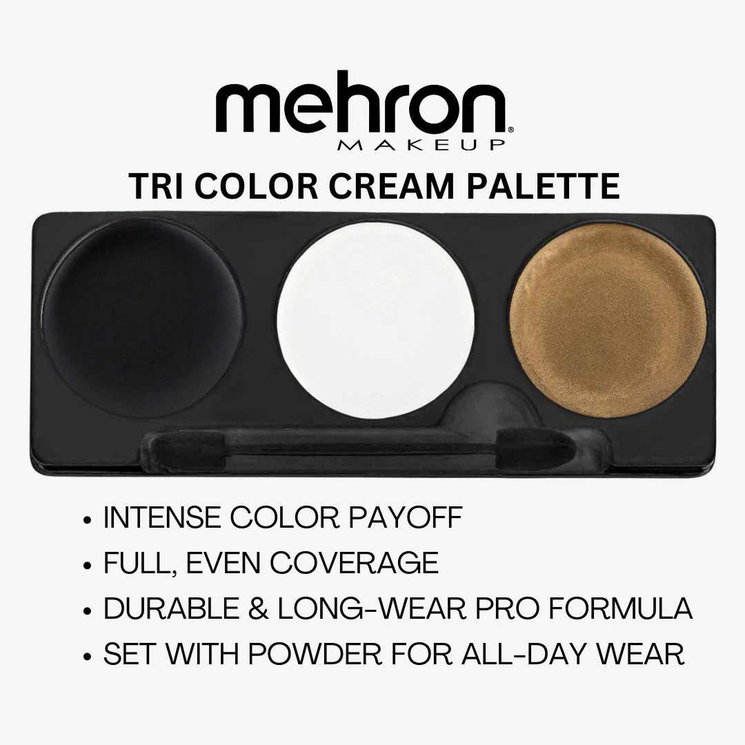 Tri-Color Palettes by Mehron - Cat/Animal - Image 2