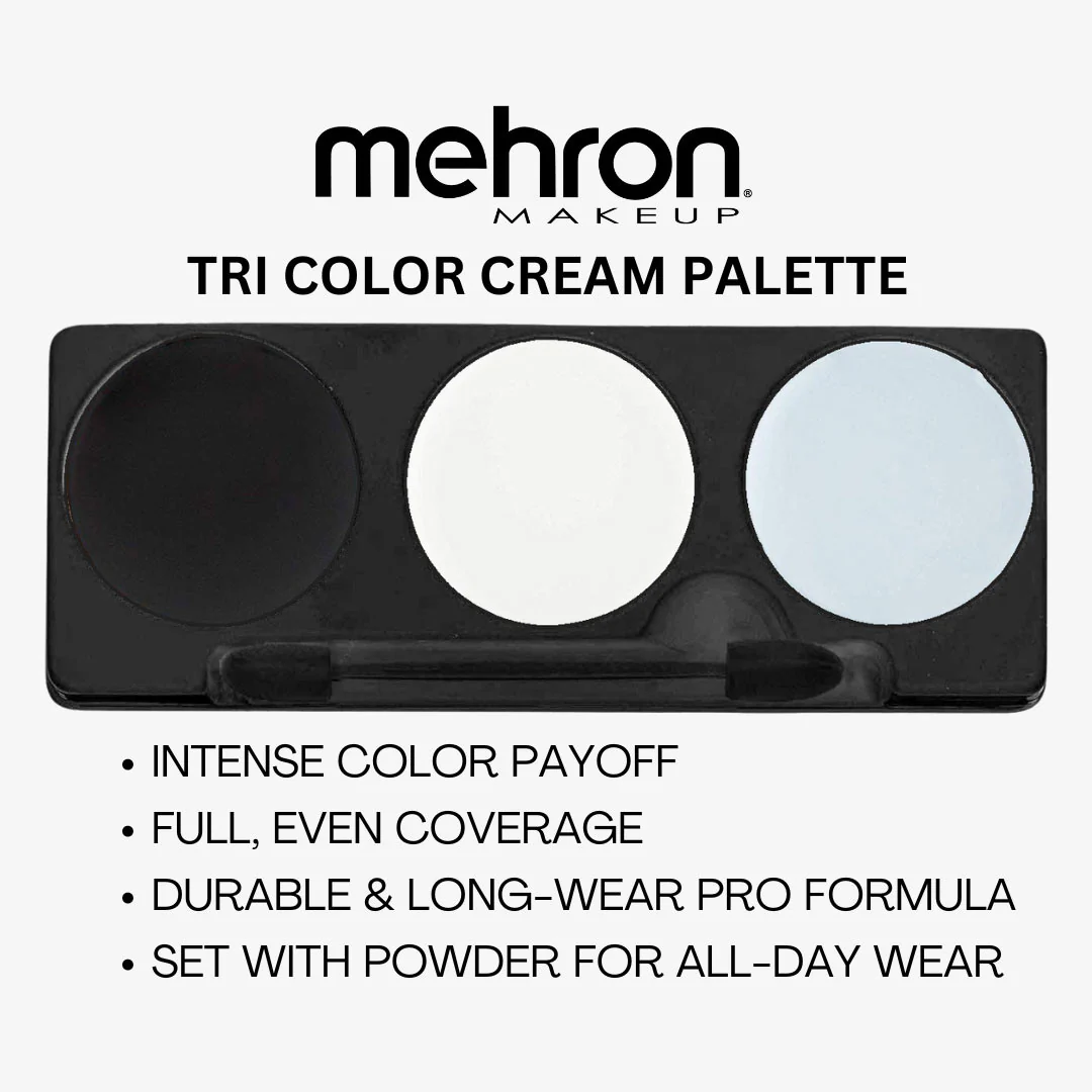 Tri-Color Palettes by Mehron - Skeleton - Image 2