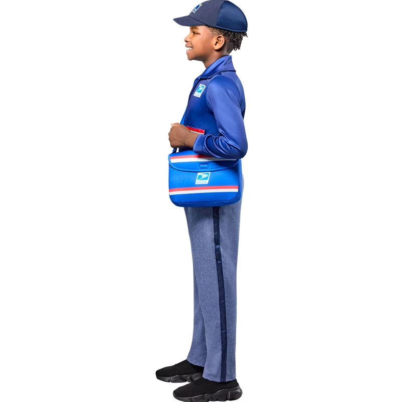 USPS Letter Carrier Kids Costume - Image 3