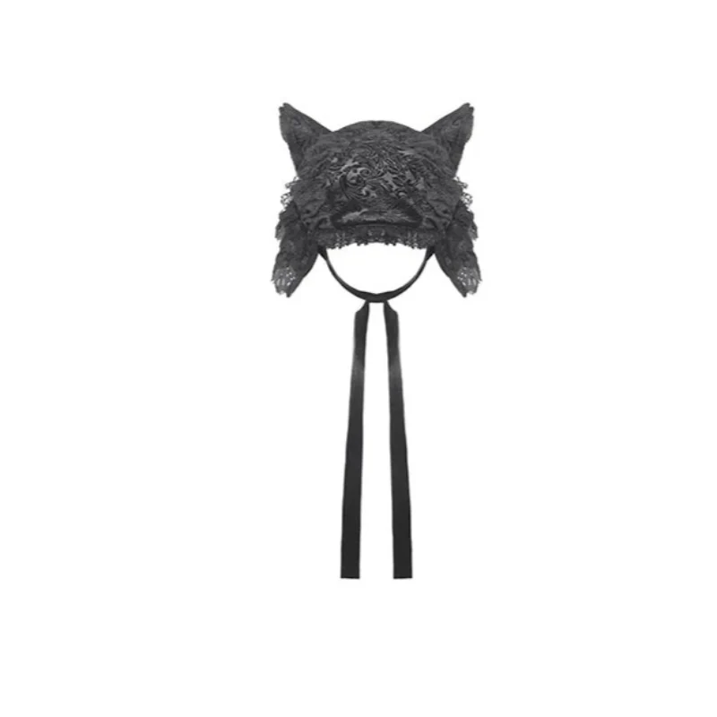Velvet Cat Ear Bonnet Adult - Image 4