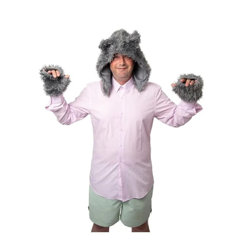Werewolf Set with Hood and Paws