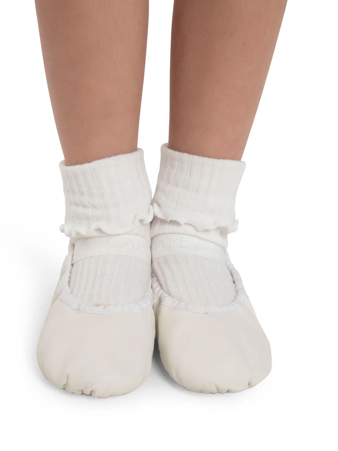White Daisy Ballet Slippers 205C - Child