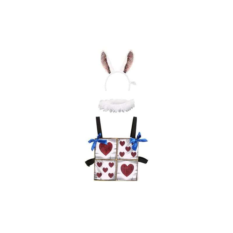 White Rabbit Costume Kit- Adult - Image 3