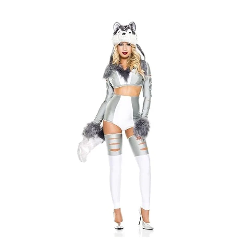 Wild Wolf (6pc) Adult Costume