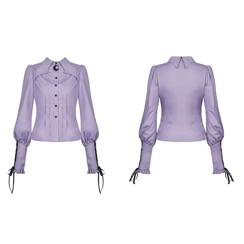 Witch Blouse with Star Collar Adult - Image 4