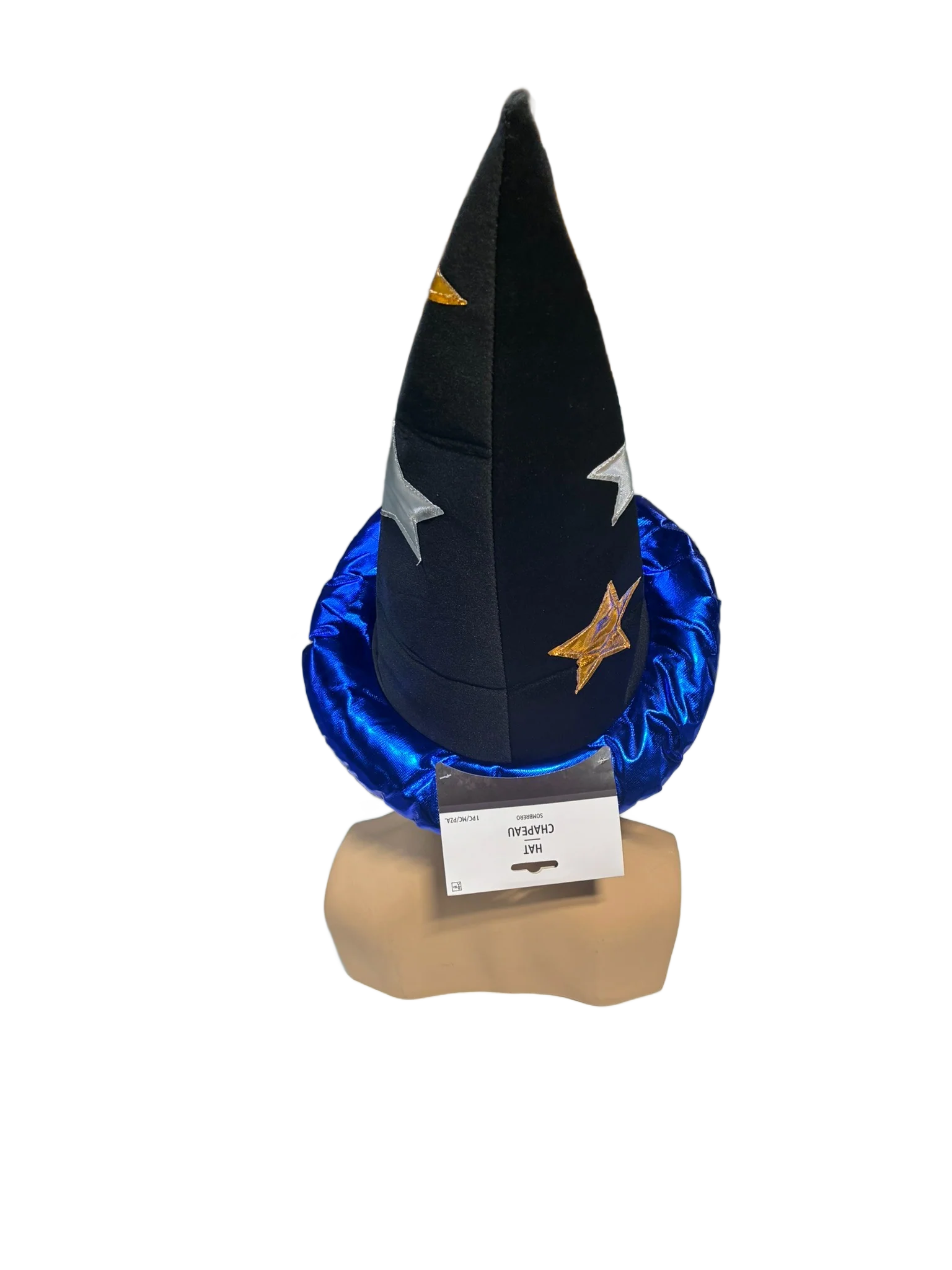 Wizard / Sorcerer Hat with Colored Stars - Image 2