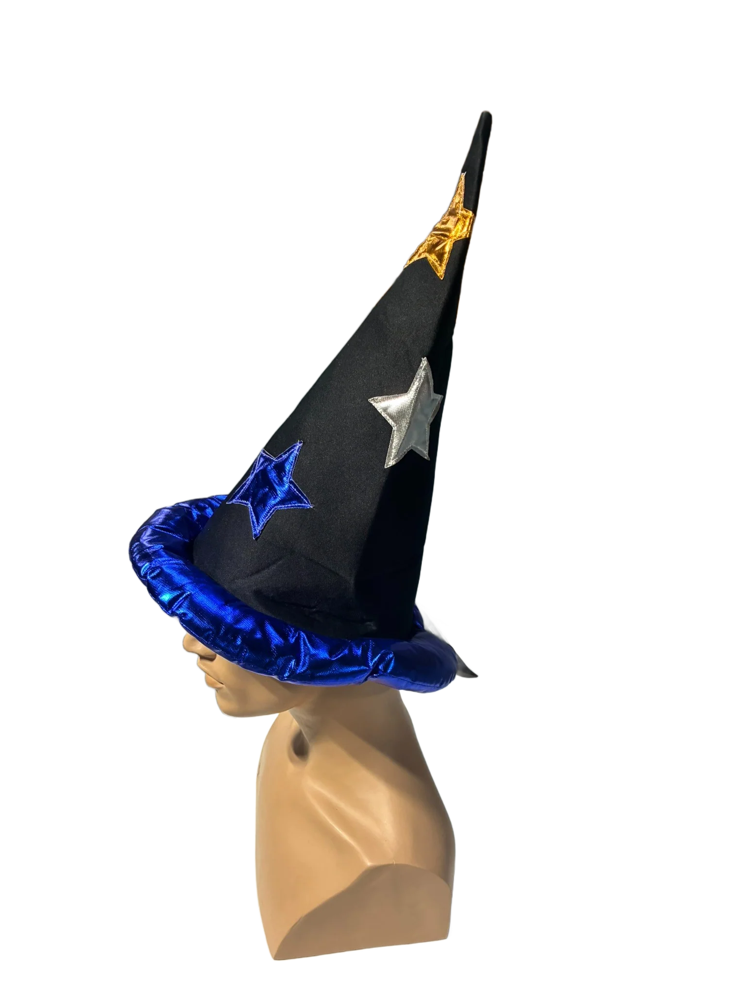 Wizard / Sorcerer Hat with Colored Stars - Image 3