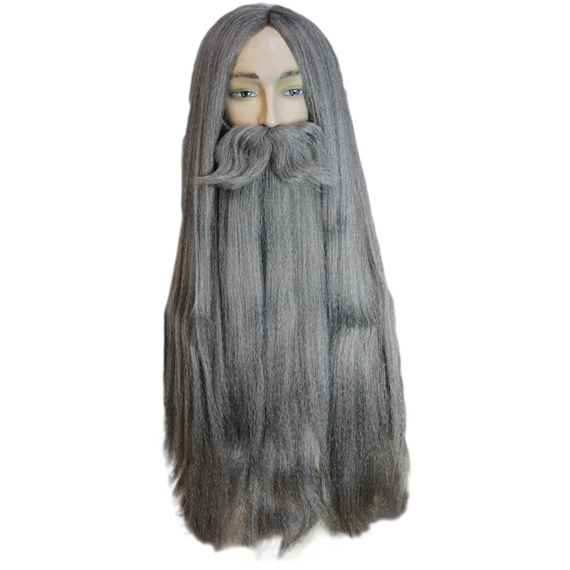 Wizard Wig and Beard Set