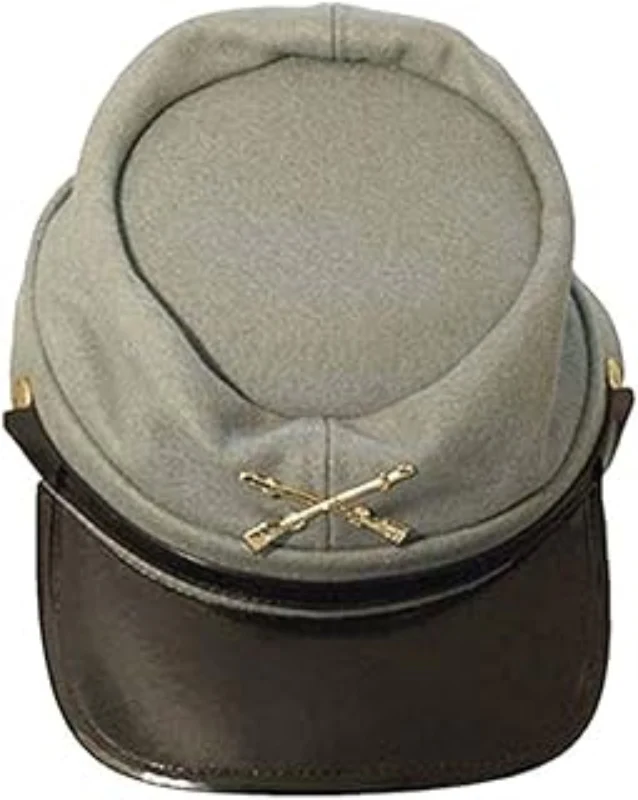 Wool Civil War Confederate Kepi