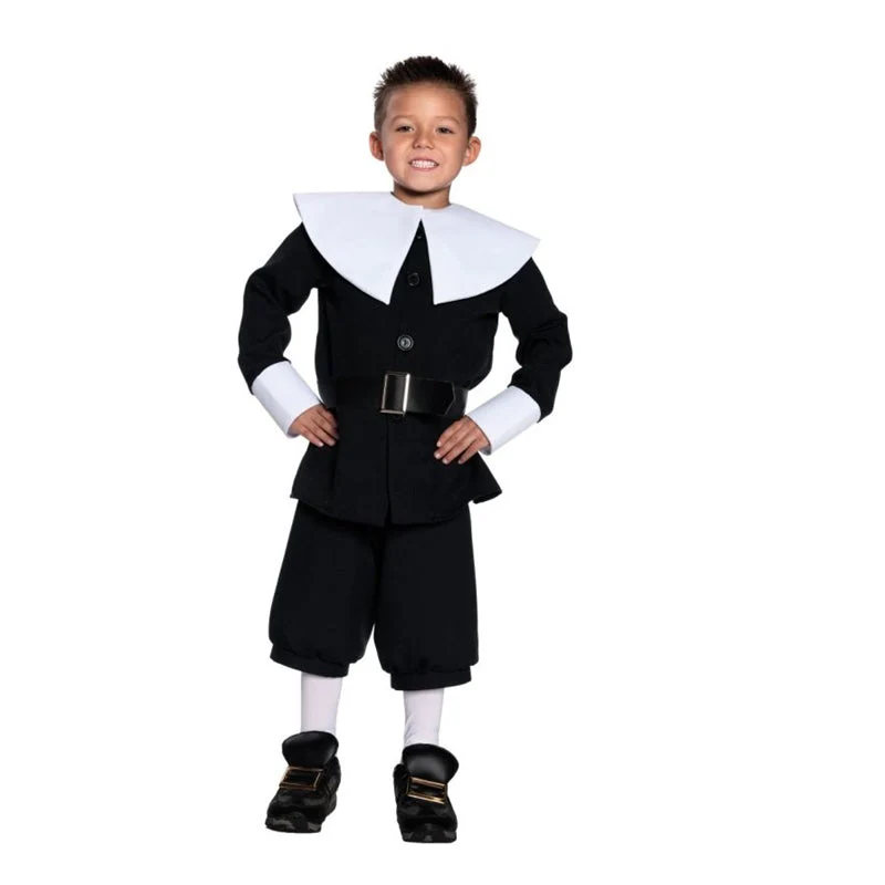 Young Pilgrim Boys Costume